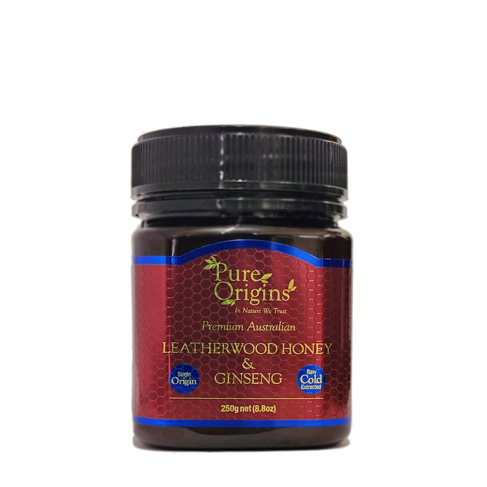 
                      
                        Australian Leatherwood Honey & Ginseng (250g)
                      
                    