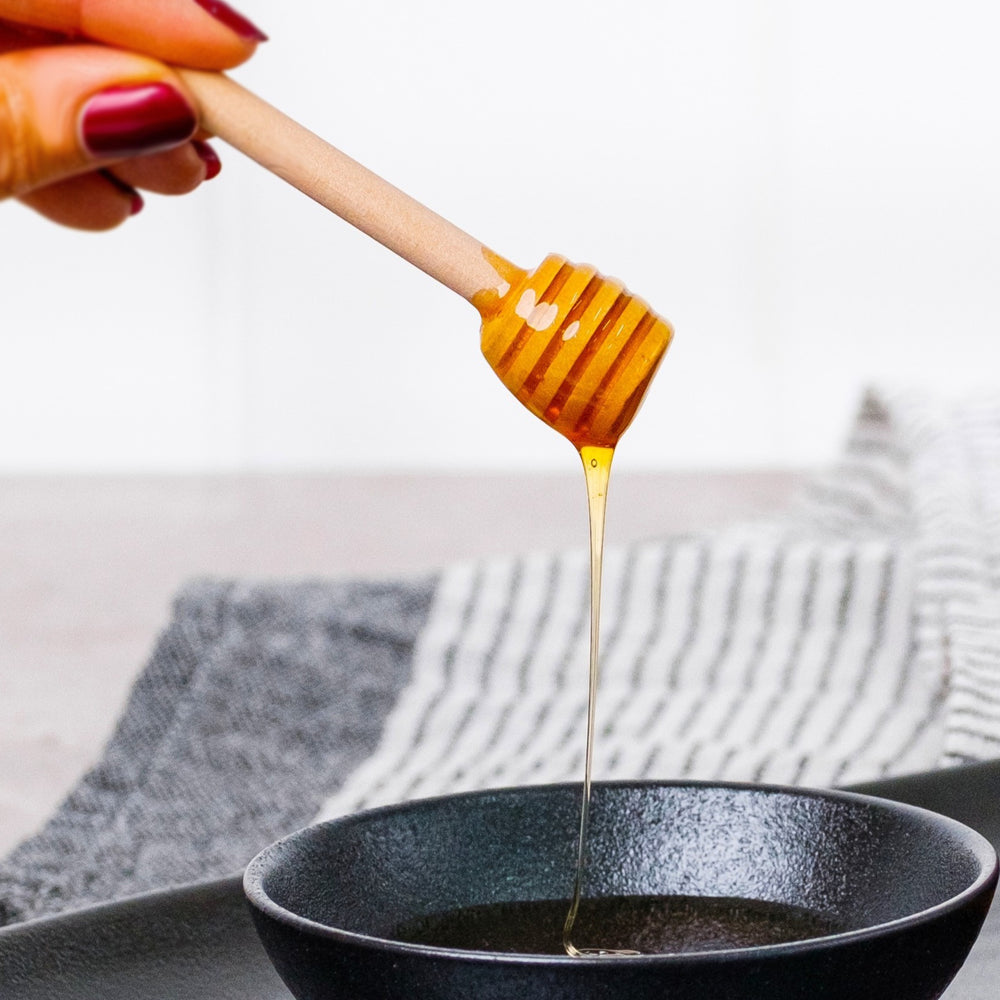 Wooden Honey Dipper