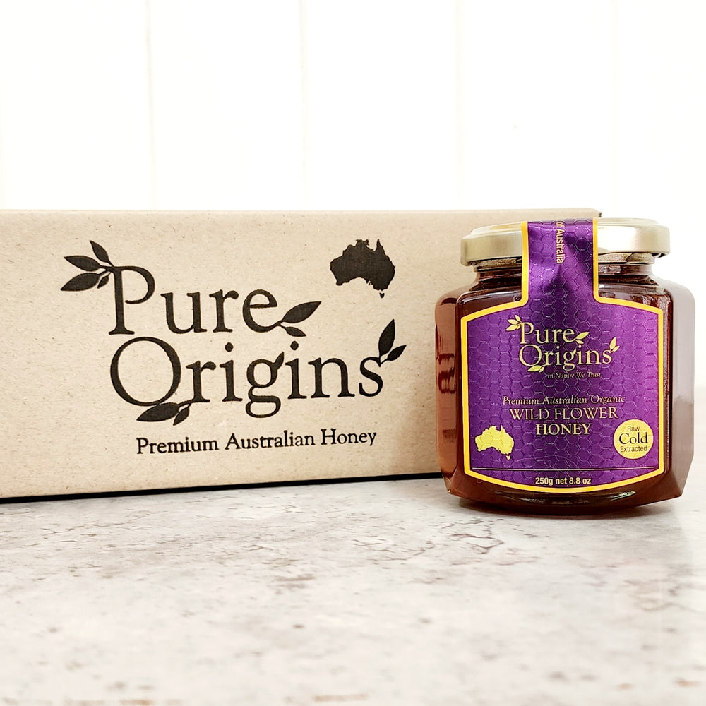 
            
                Load image into Gallery viewer, Australian Raw WILDFLOWER Honey (250g)
            
        