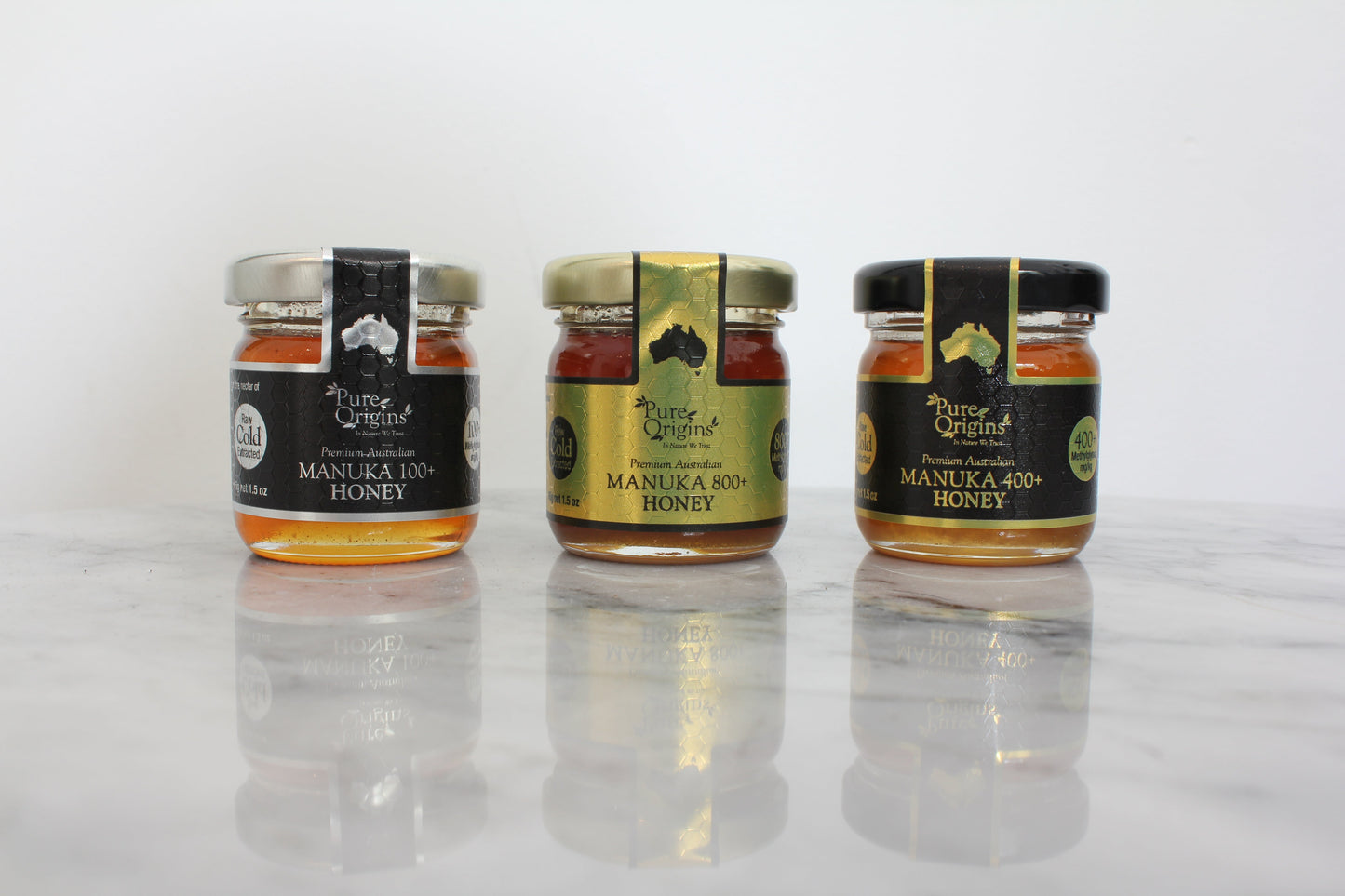 Trio Manuka Gift Pack Petite - Australian Manuka Honey 3 Pack