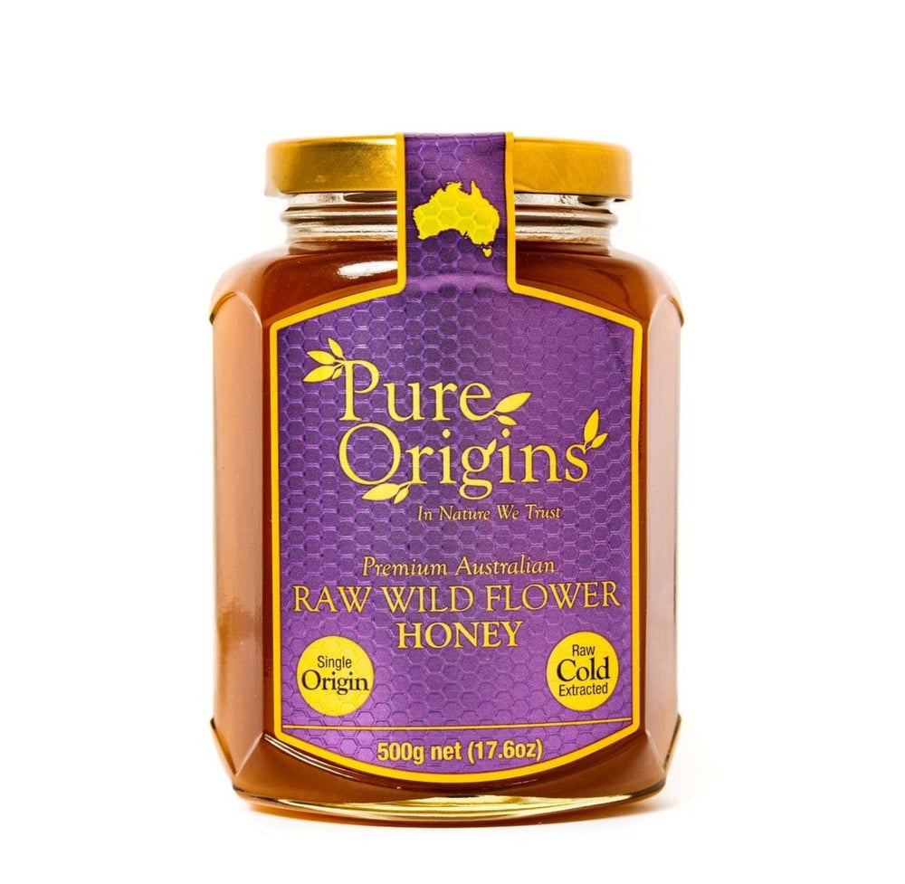 Australian Raw WILDFLOWER Honey (500g)