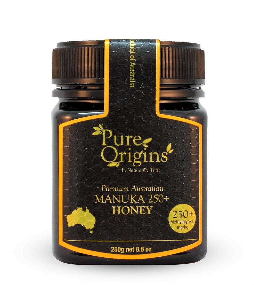 
            
                Load image into Gallery viewer, 250+ MGO Australian Manuka Honey (250g)
            
        
