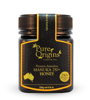 
            
                Load image into Gallery viewer, 250+ MGO Australian Manuka Honey (250g)
            
        